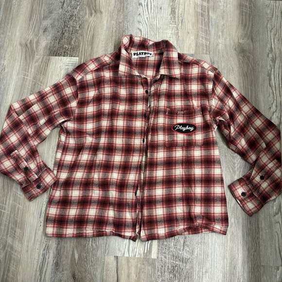 PLAYBOY Other - Men’s playboy flannel shirt